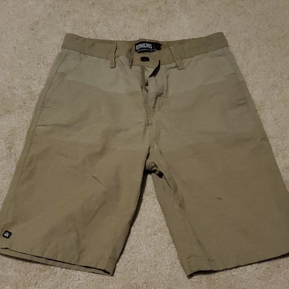 Boys khaki shorts